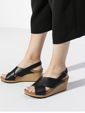 EUC Birkenstock Papillio Samira Narrow Wedge 38